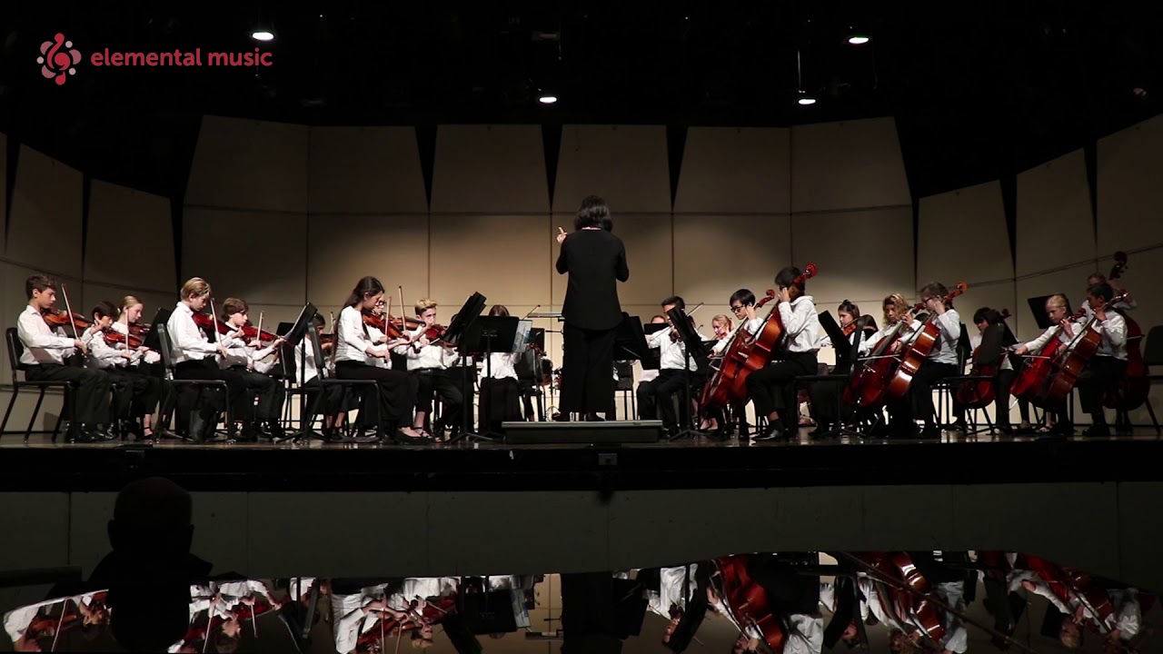 Chamber Orchestra performs Bach Country Fiddles