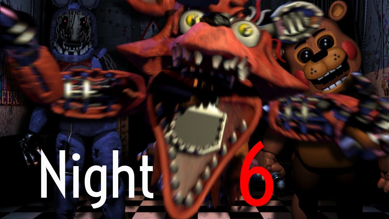 Fnaf 2 Night 6 was the HARDEST Challenge EVER