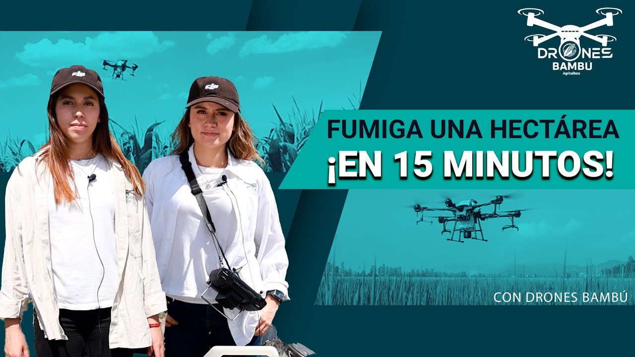 Beneficios de la fumigación con drones