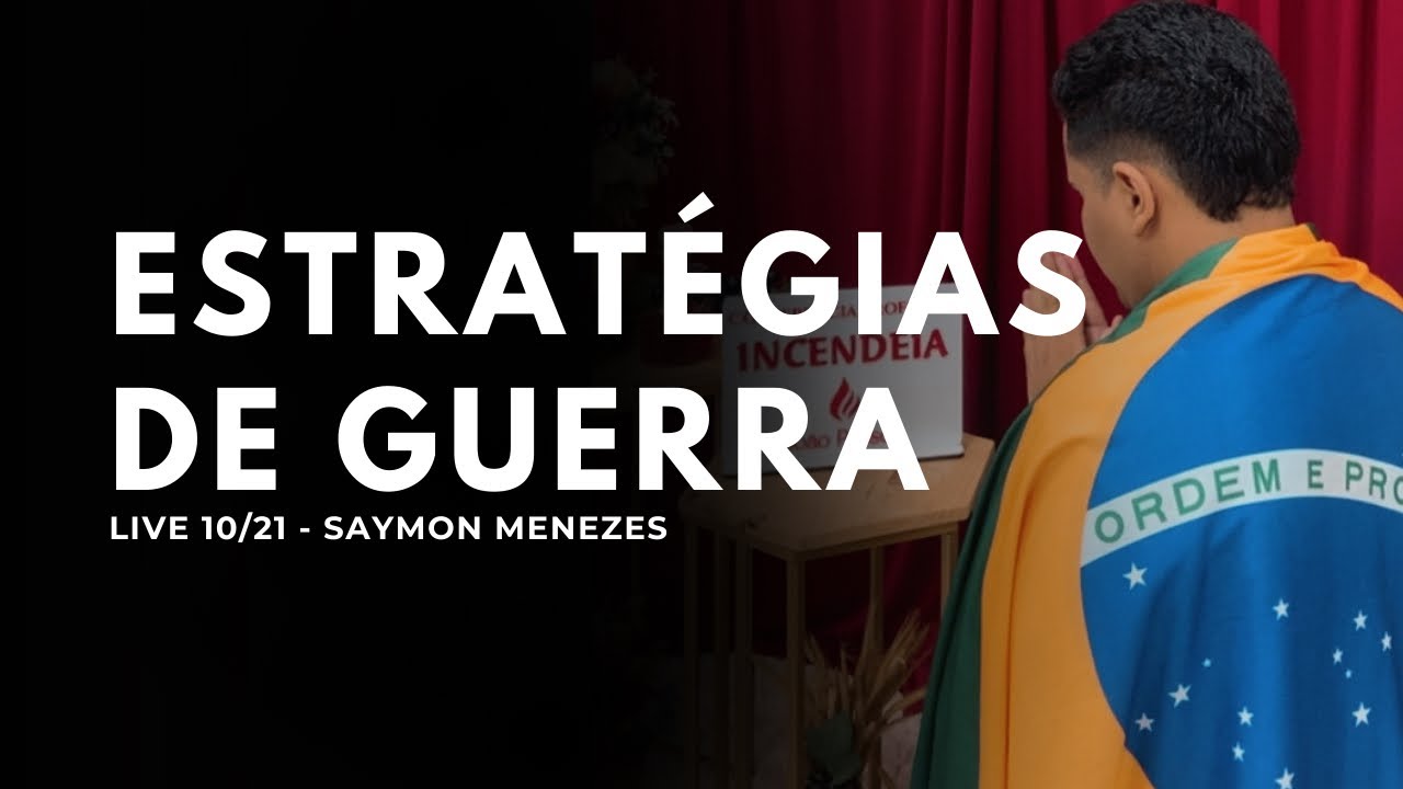 LIVE 10/21 - ESTRATÉGIAS DE GUERRA ⚔️
