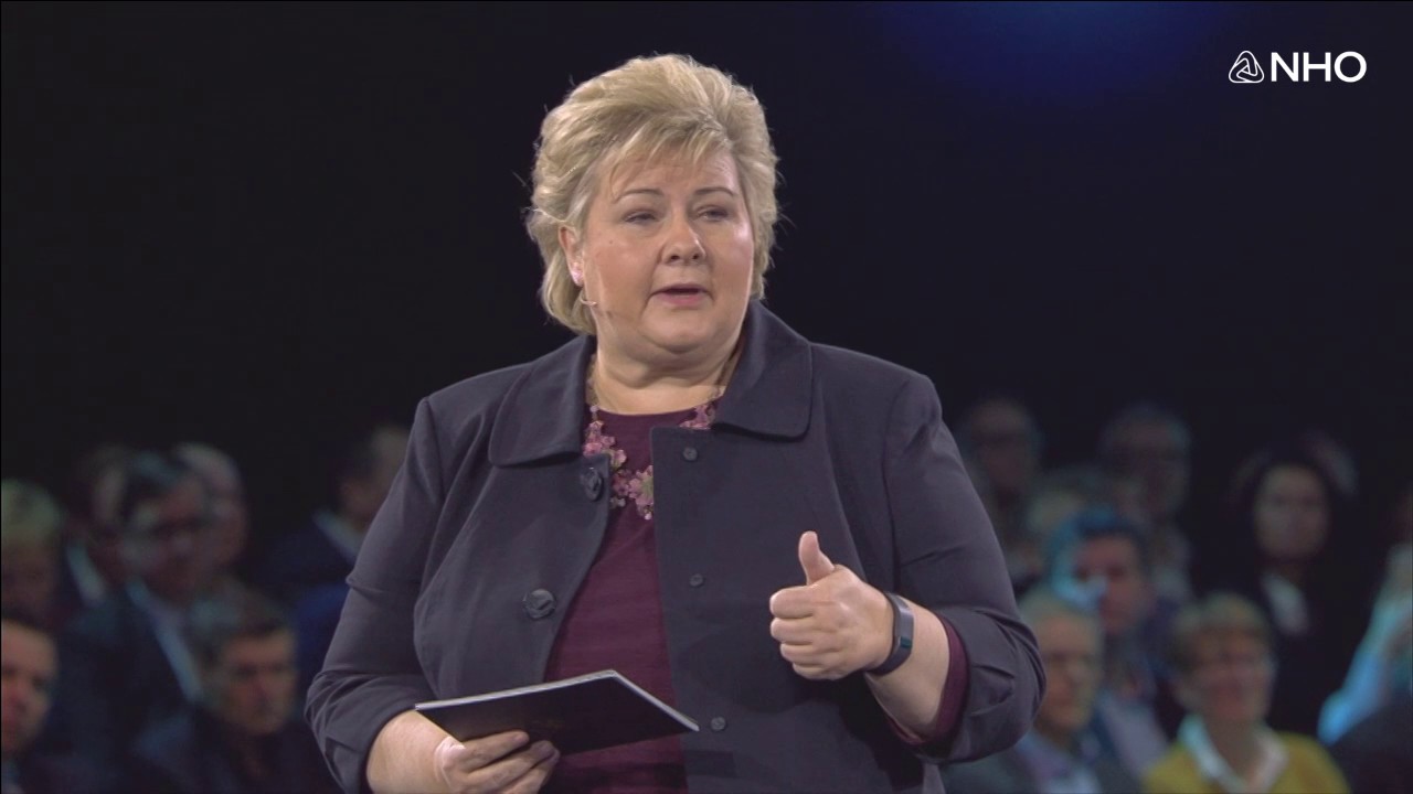 Erna Solberg: Grønt, smart og nyskapende - fremtidens konkurransekraft