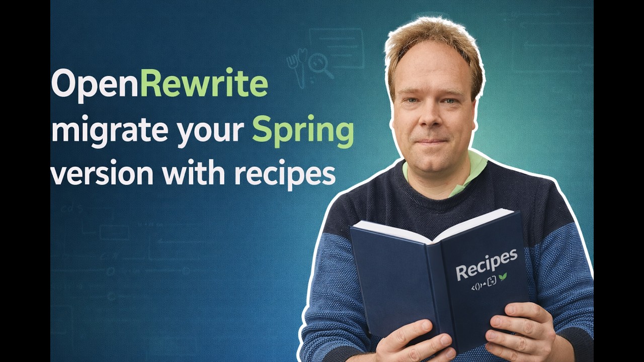 OpenRewrite позволяет перенести вашу версию Spring с помощью рецептов.