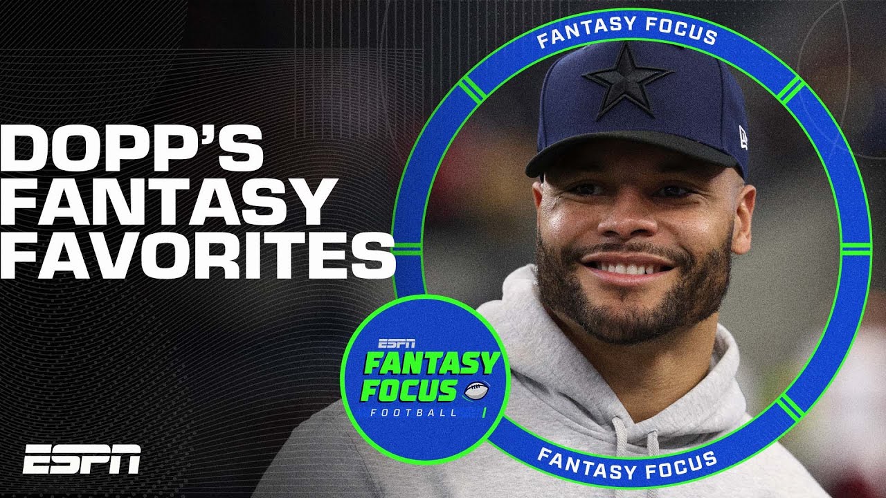 Daniel Dopp's 5 Fantasy Favorites 🔥 | Fantasy Focus 🏈