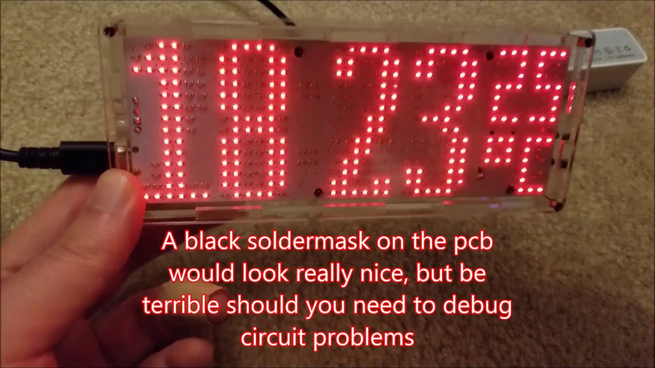 ICStation SMD LED Clock Kit Review