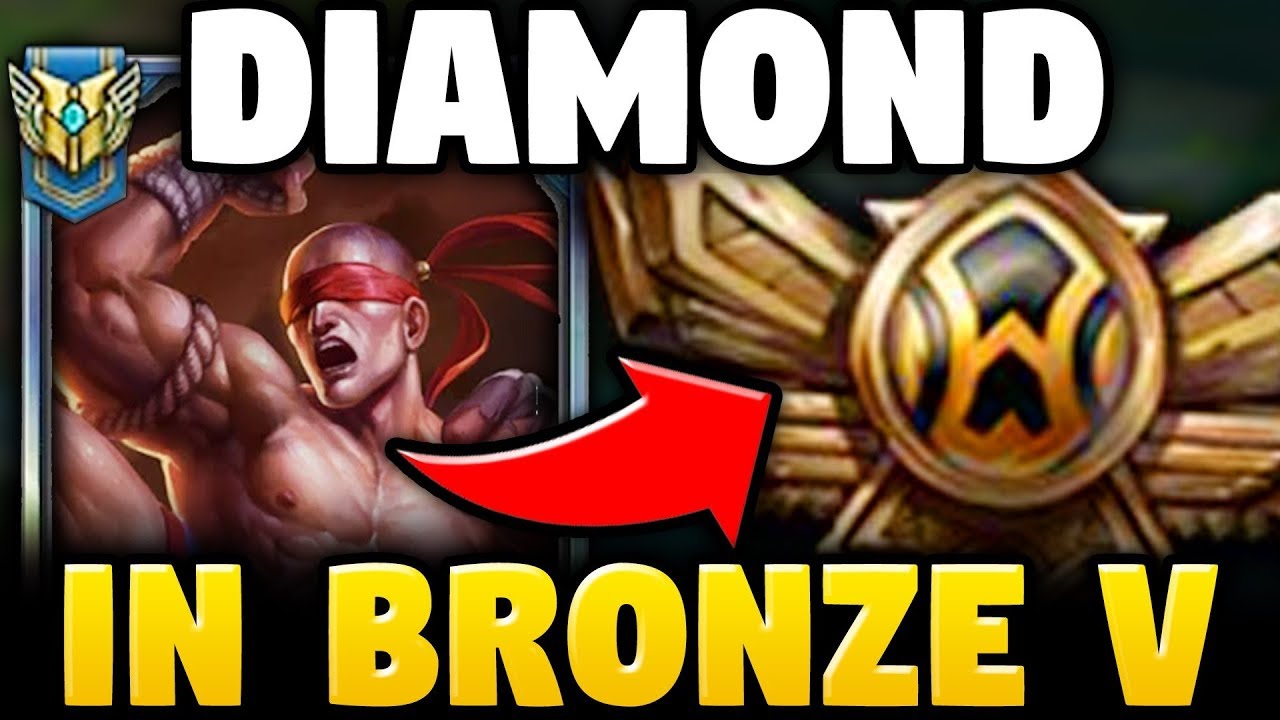 I TOOK MY LEE SIN INTO BRONZE V... | Bronze V to Diamond (Lee Sin Only) #1 - League of Legends