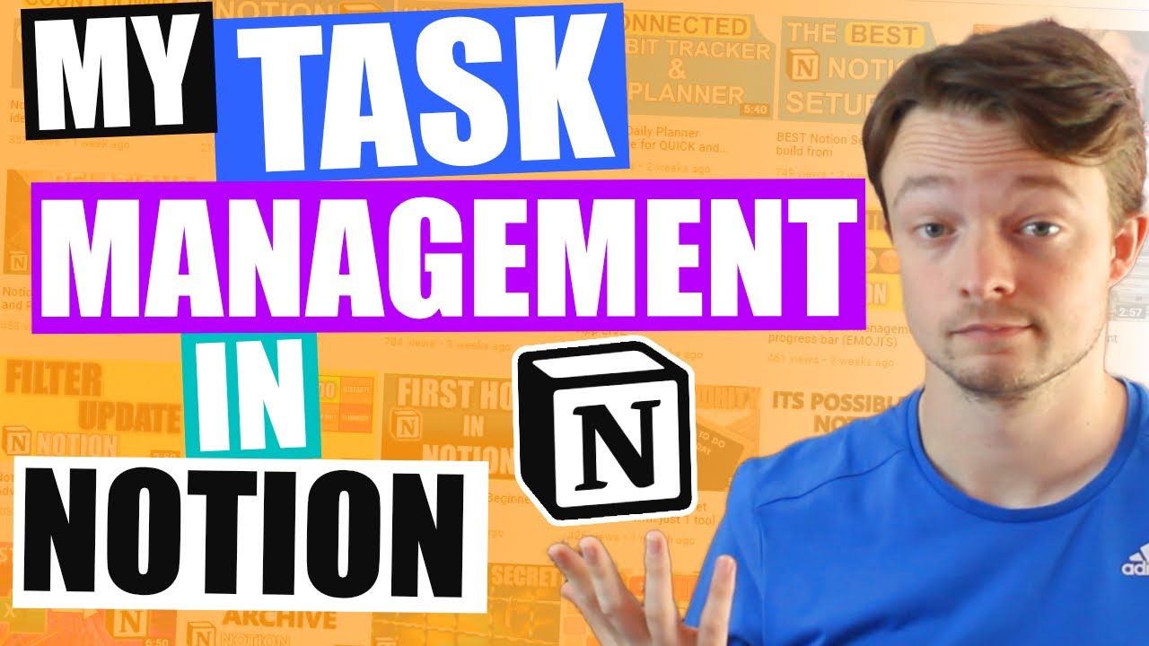 MASTERING TASKS In Notion | My task database helped me graduate