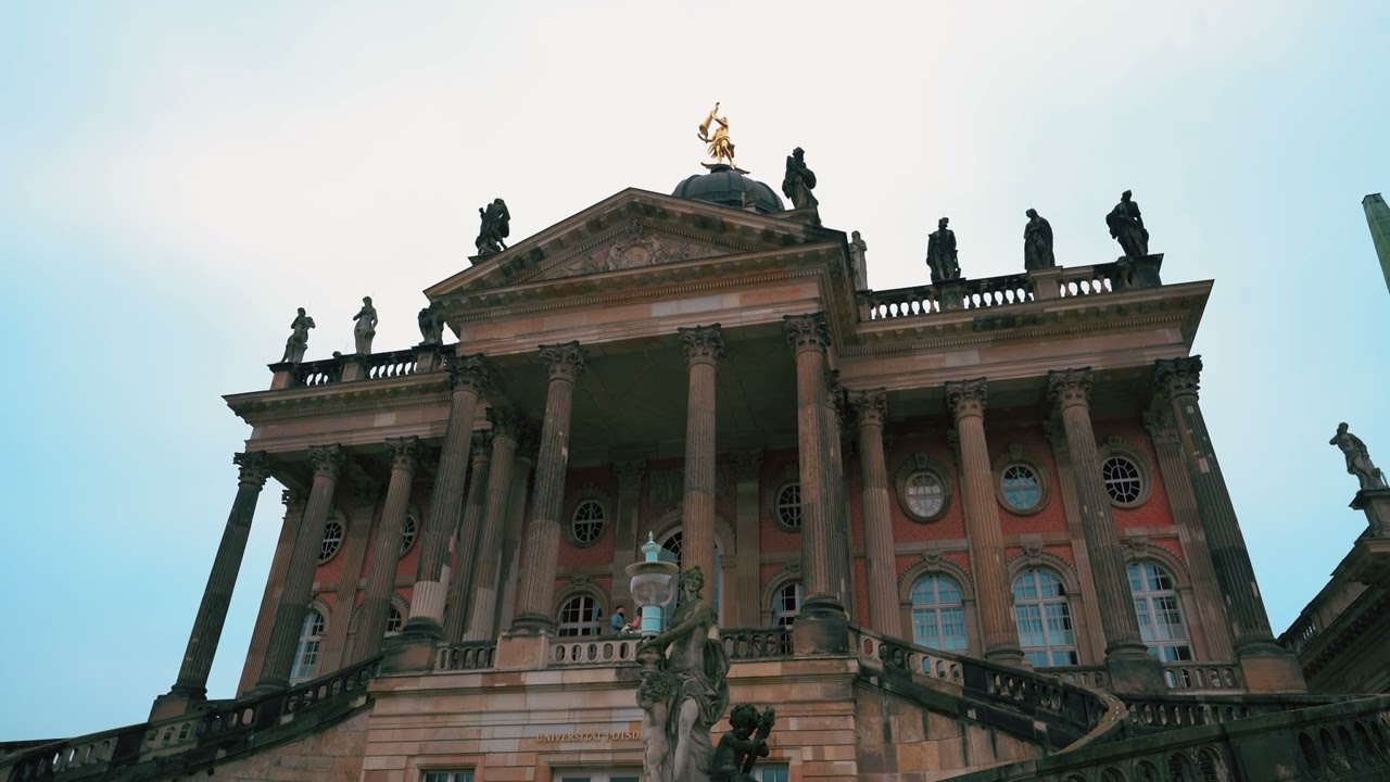 Sanssouci 'New Palace' in Potsdam, Germany