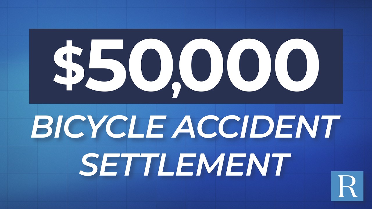 Урегулирование дела о ДТП с участием велосипедиста на сумму 50 000 долларов.