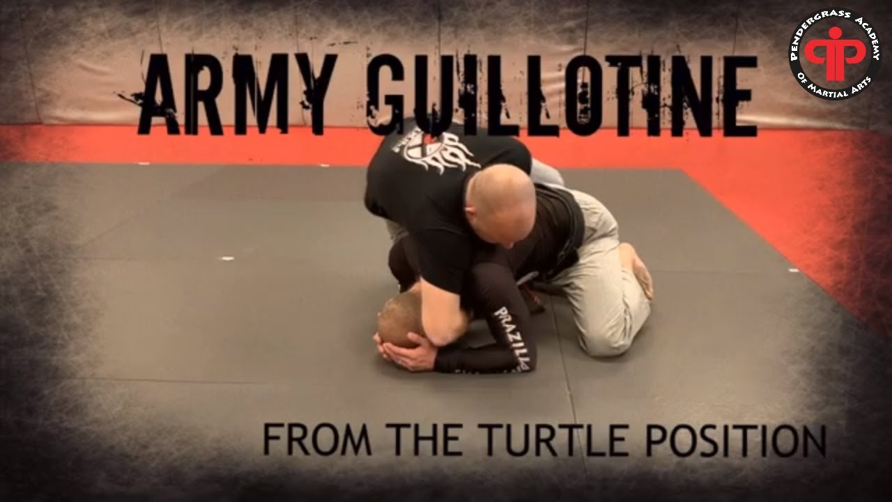 LEARN THE ARMY GUILLOTINE FROM TURTLE POSITION-PAMA,RALEIGH NC