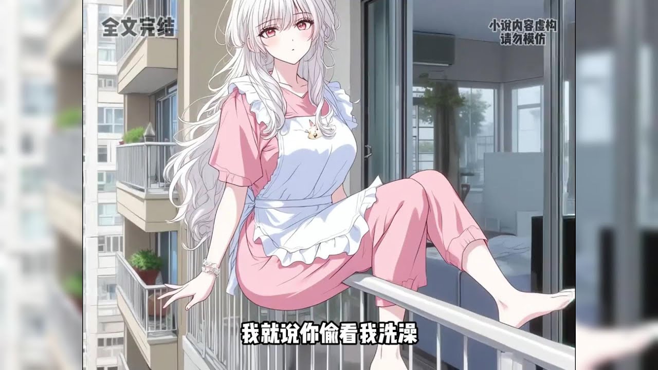 柳如烟跨坐在我家五楼阳台栏杆上，逼我别告她妈，还威胁敢说就造谣我偷看她洗澡。我怼她平胸，她气呼呼跳下来骂我单身，我反手戳穿她数学又不及格——这对门17年的青梅，闯祸从来没停过。