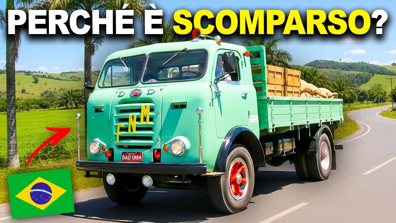 Perché è Scomparso FNM Alfa Romeo Il Camion Più Iconico del Brasile?