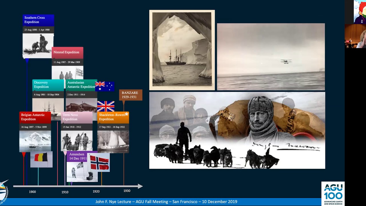 Helen Fricker at the International Glaciological Society Global Seminar Series