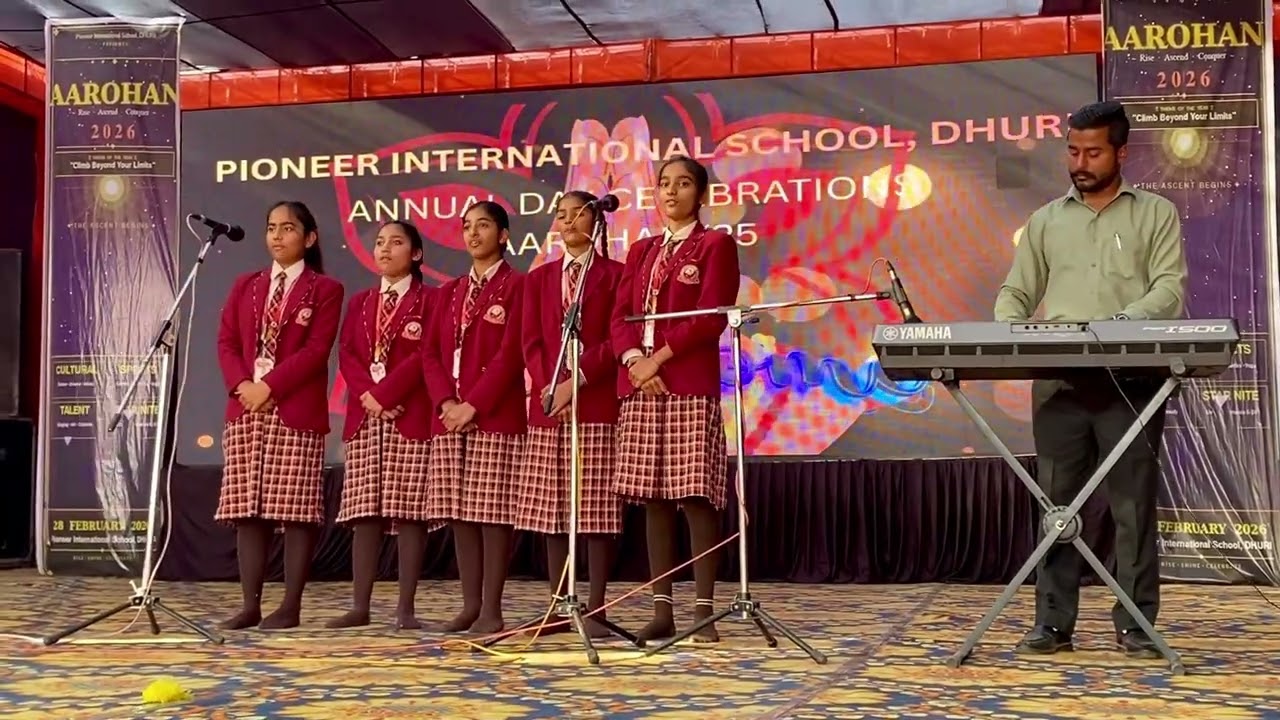 #Welcome song for annual function…