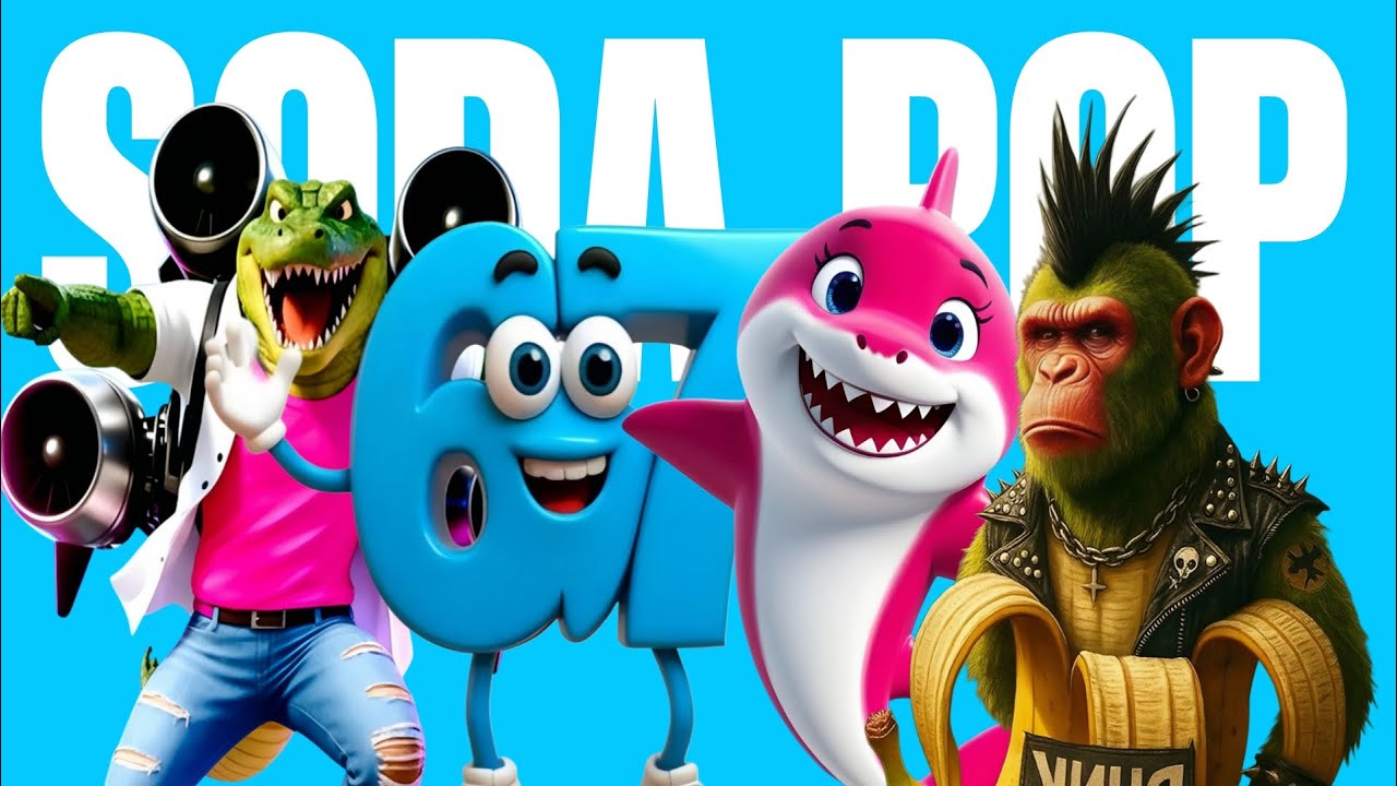 SODA POP 🥁 BABY SHARK  🎮 BRAINROT 👮&zwj;♀ Music Mix 🎹