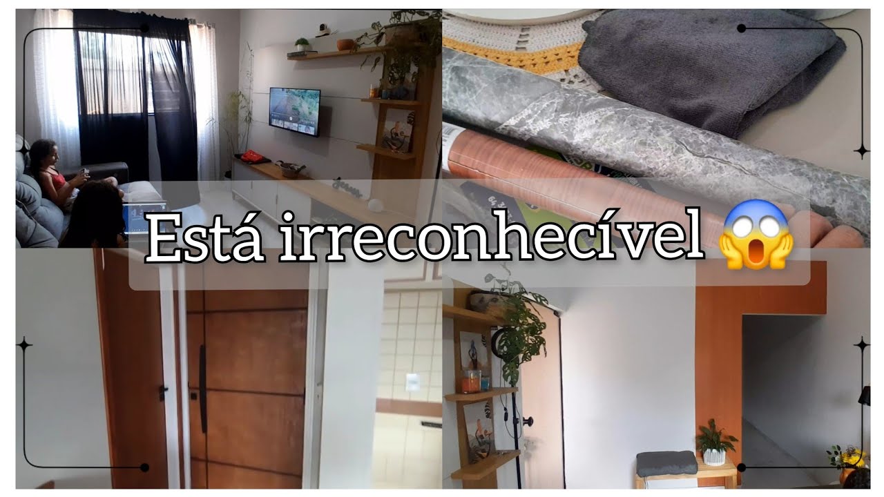 OUTRO APARTAMENTO | PARECE ATÉ OUTRO LUGAR😲| QUE DUVIDA | ALMOÇO SIMPLES | COMPRINHAS PARA CASA 🏠