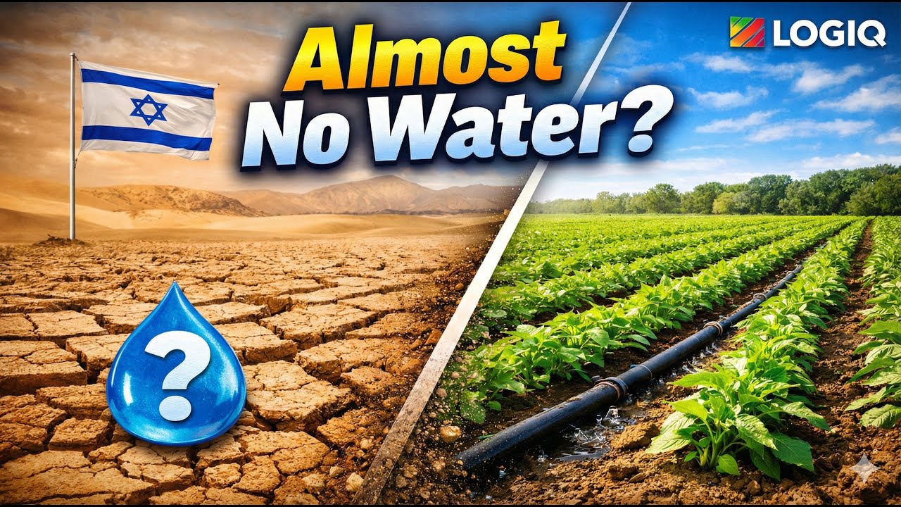How Israel Grows Crops in the Desert LOGIQ