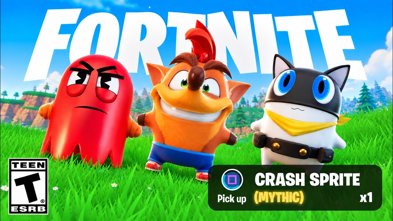 New SPRITES + HUGE *UPDATE* RIGHT NOW in Fortnite