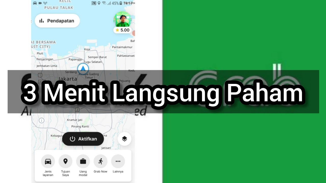 Cara Menggunakan Aplikasi Grabbike Driver Pemula|Lengkap