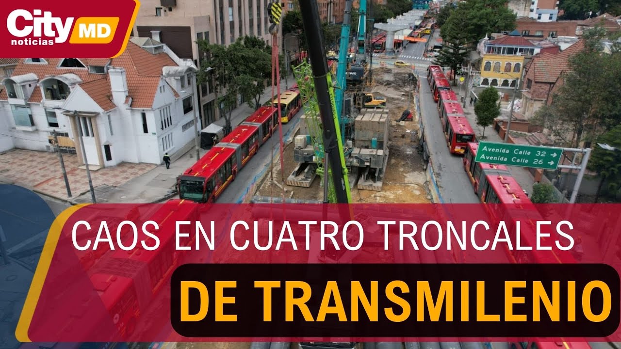 Caos en TransMilenio: bus varado generó más de tres horas de congestión en Bogotá | CityTv