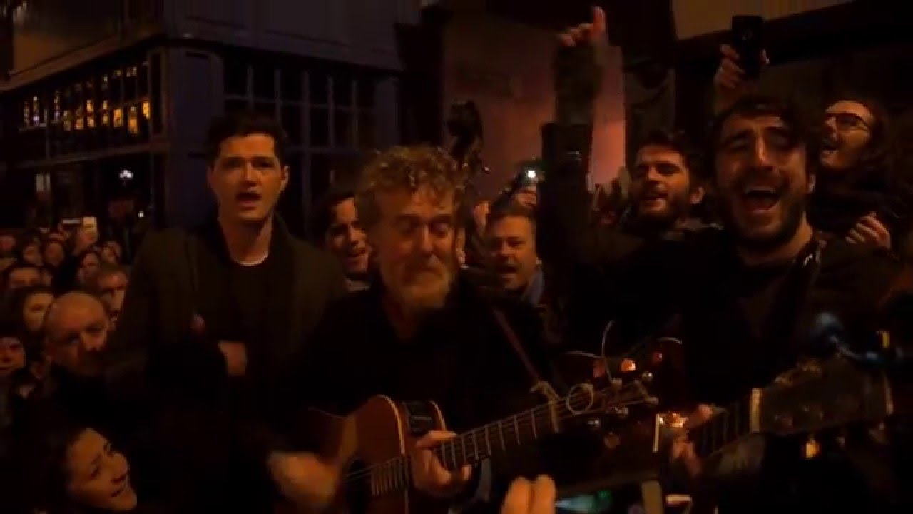 Christmas Busk 2015 &bull; Glen Hansard, Bono, Hozier, Imelda May