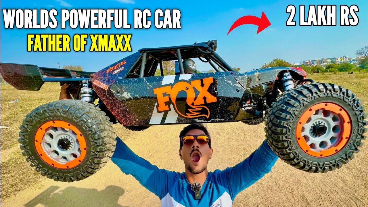 RC Losi Fox DBXLE Vs Traxxas Xmaxx Fight - Chatpat toy tv