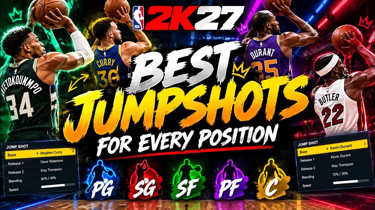 THE BEST JUMPSHOT FOR EVERY POSITION IN NBA 2K27