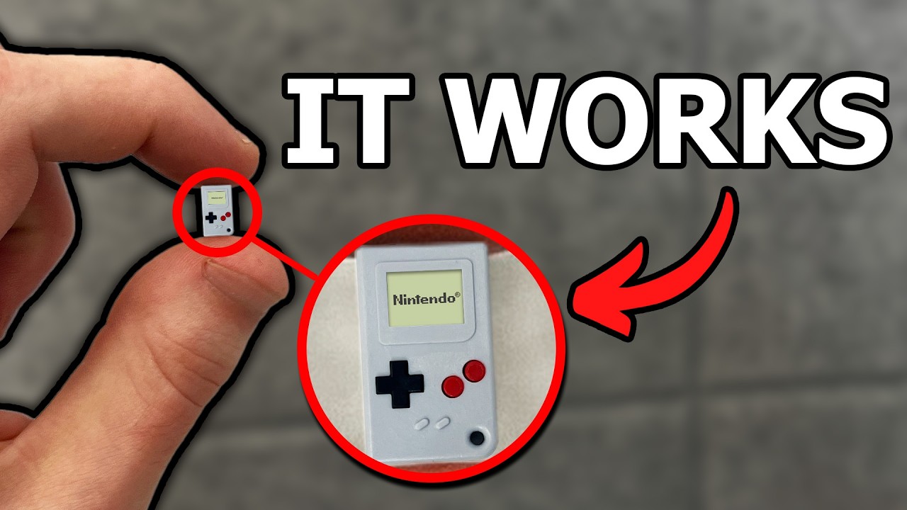 I bought the World's ˢᵐᵃˡˡᵉˢᵗ GameBoy... 😳