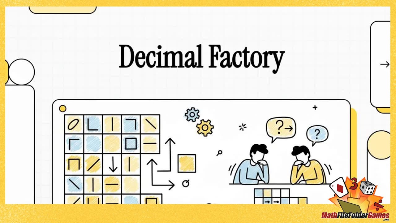 Decimal Factory: The Low-Prep Game That Sparks REAL Math Talk & Builds Decimal Number Sense