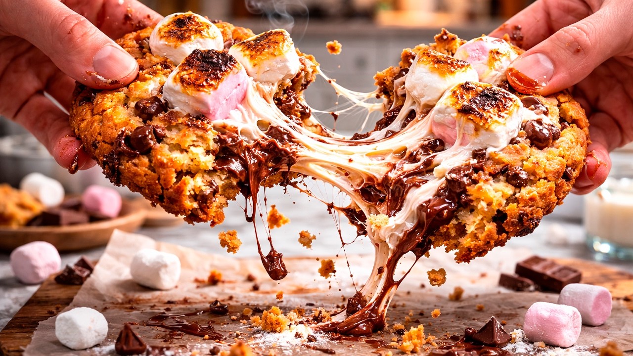 Это вирусное печенье из TikTok сейчас покоряет всю Америку! 🍪 Такое печенье ты точно не пробывал