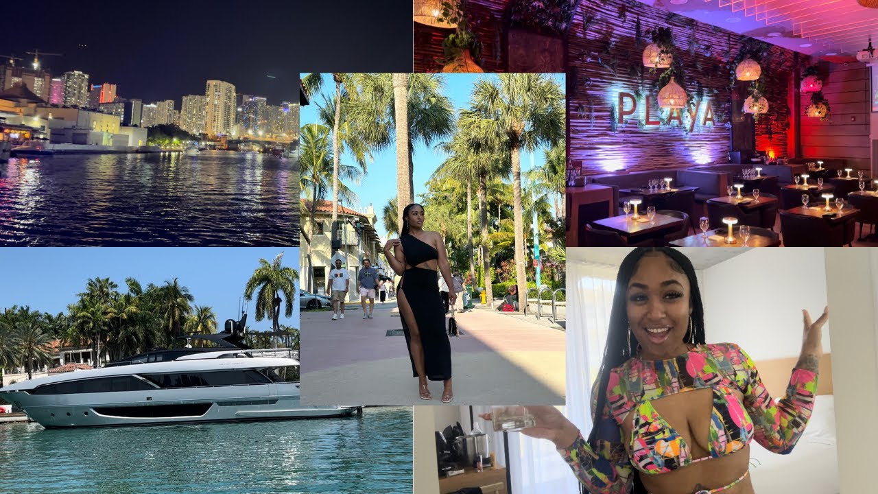 Travel Vlog: Birthday 🥳 Trip To Miami, FL, Foodie, Vibes, Scenery, Etc.