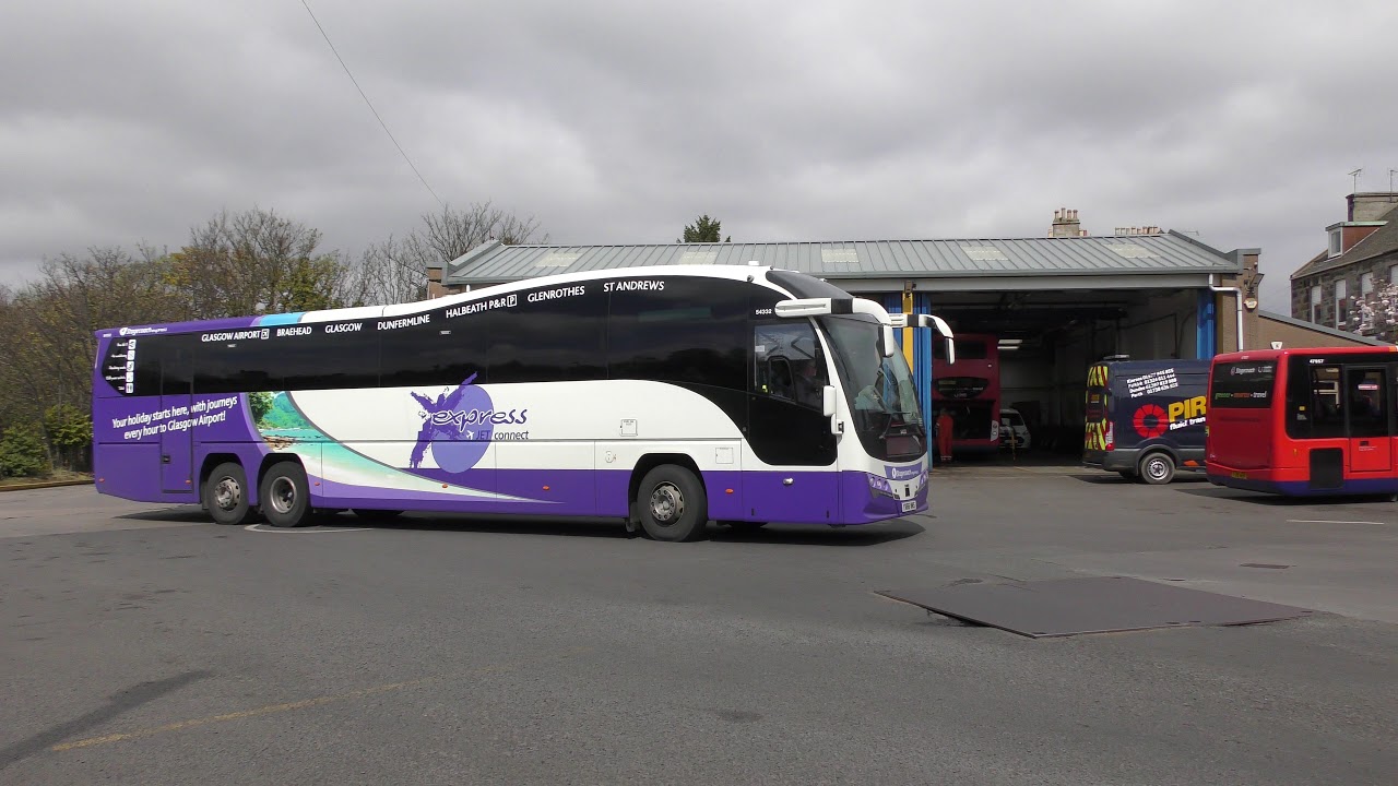 Stagecoach buses at St Andrews, Fife
