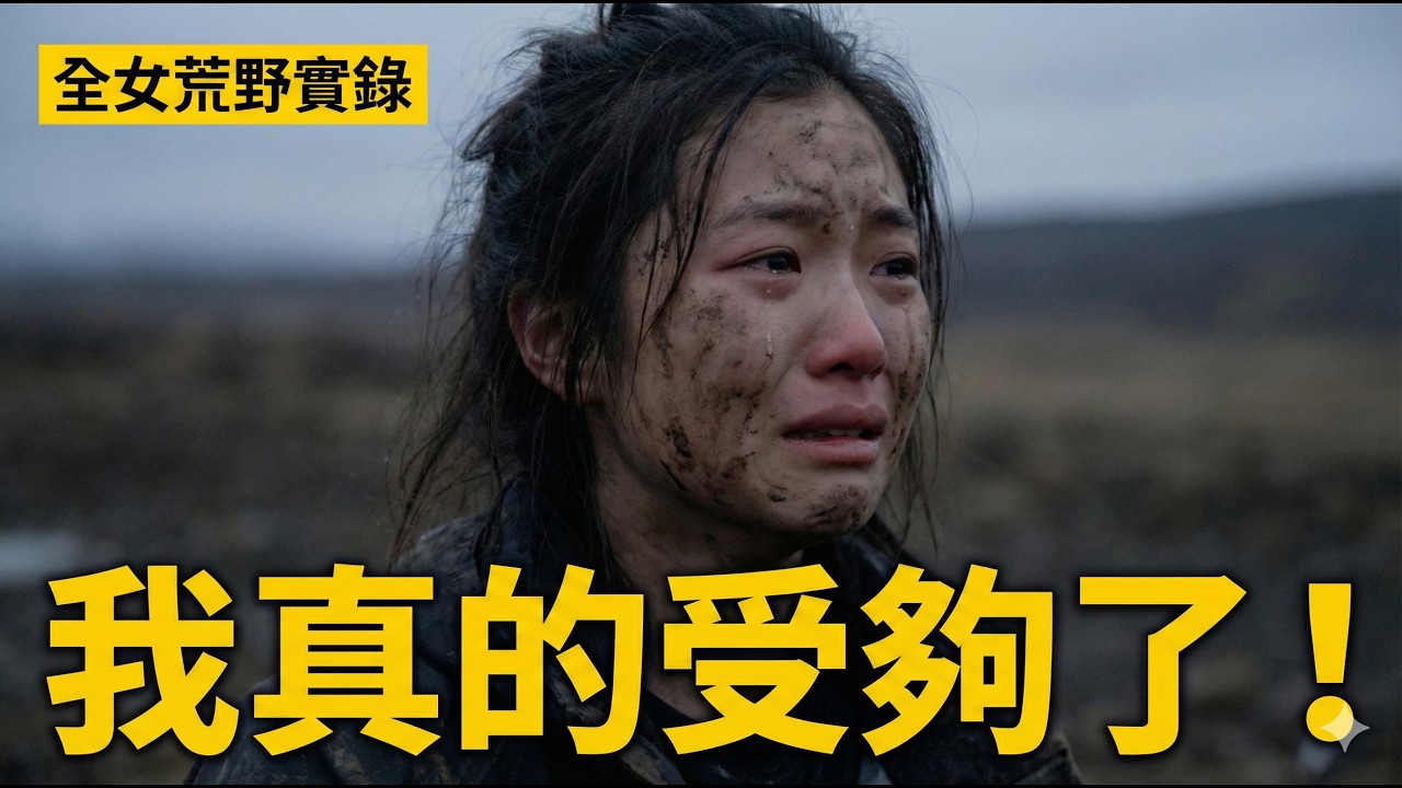 過年後想逃離現實？[全女荒野求生]：當精緻女大生被丟進0度荒野，沒火沒水沒信號，第一晚就有人崩潰喊退賽 #全女荒野求生 #生存挑戰 #真人秀 #人性考驗 #2026熱門 #女大學生