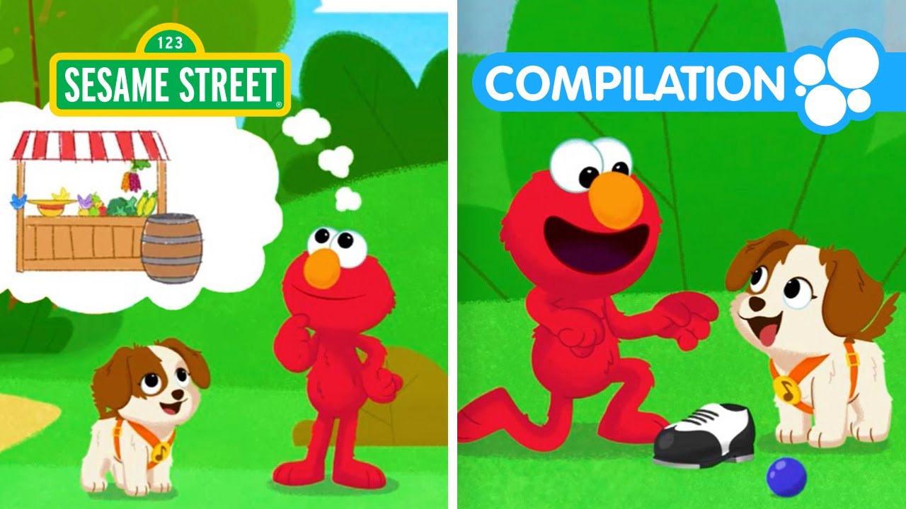 Sesame Street: Help Elmo and Puppy Find the Missing Hat and Shoe!