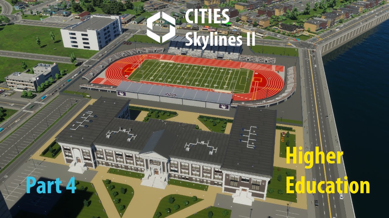 Putting up the first College | Cities Skylines 2 gameplay | S1 Part 4