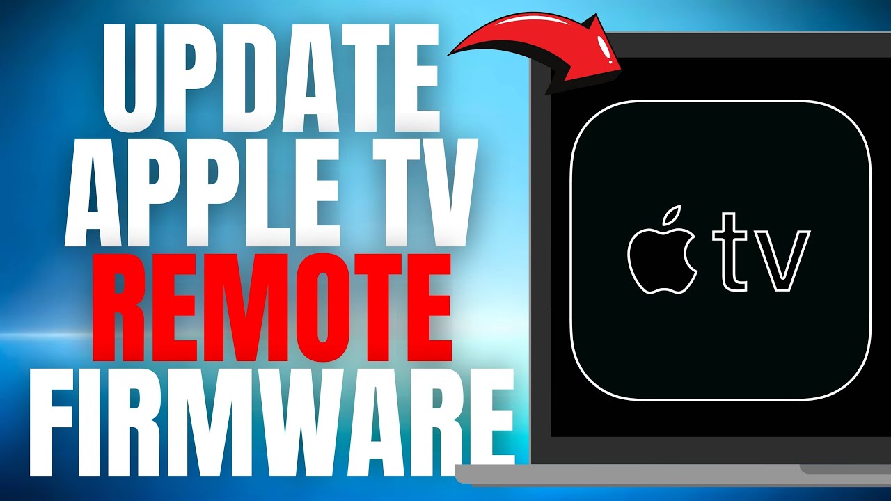 How to UPDATE Apple TV Remote Firmware! (EASY GUIDE) [2025]