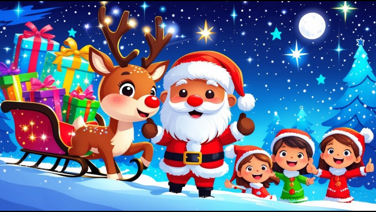 The Christmas Star Above ⭐✨ | Peaceful Christmas Song for Kids | Miracle4Kids