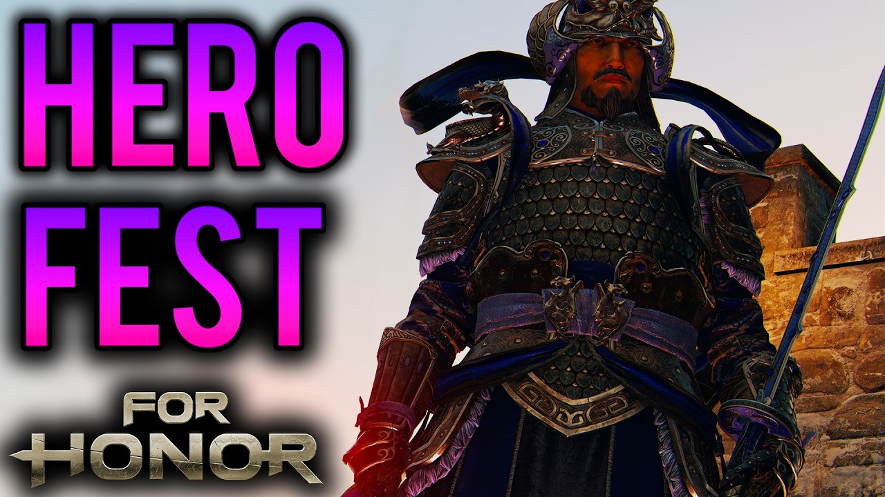 Огромная битва 4 против 1: Чжаньху показывает, кто здесь король [For Honor]