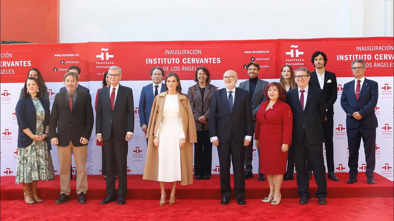 Resumen de la inauguración del Instituto Cervantes de Los Ángeles por la reina Letizia
