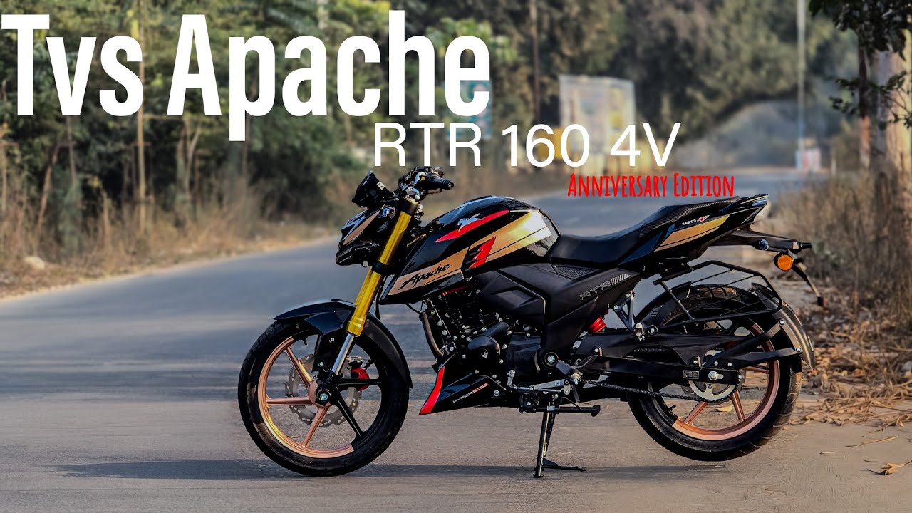 Tvs Apache RTR 160 4V 20th Anniversary Edition Review #tvsapache #20thanniversaryedition 
