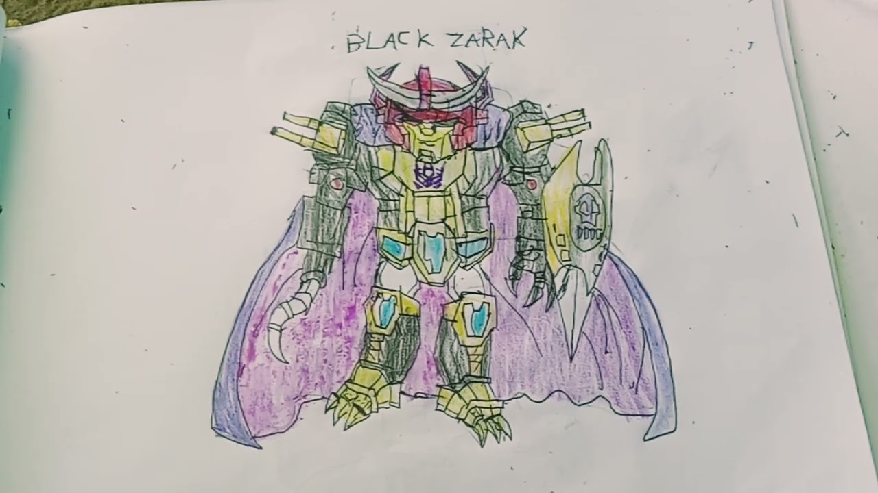 Black zarak transformers zone