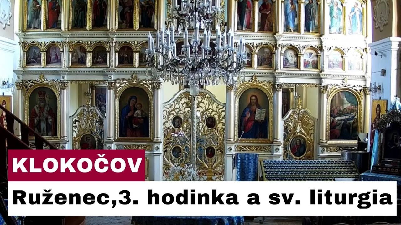LOGOS TV - KLOKOČOV, CHRÁM ( Živý prenos )
