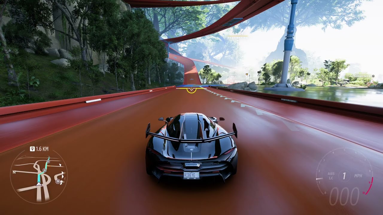 Forza Horizon 5 Hot Wheels Treetops Speed Zone S2 (241.81MPH)