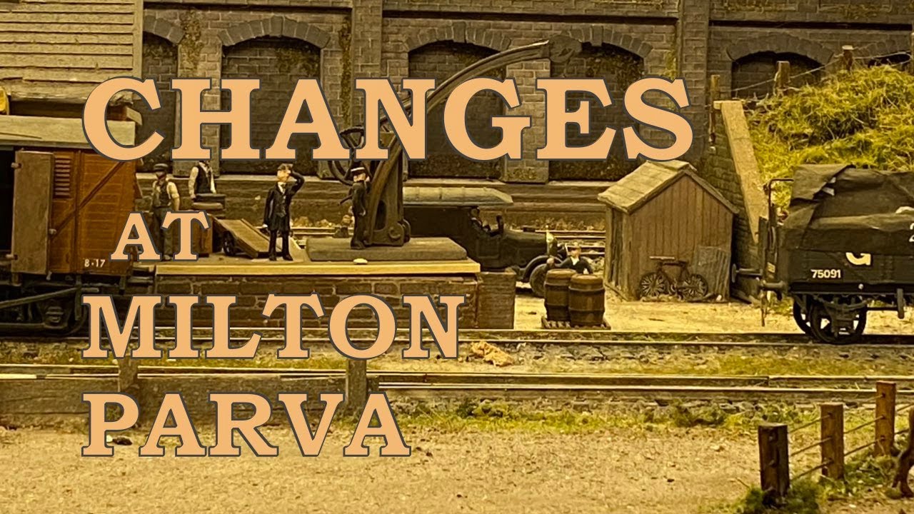 Changes  in the Goods Yard at Milton Parva