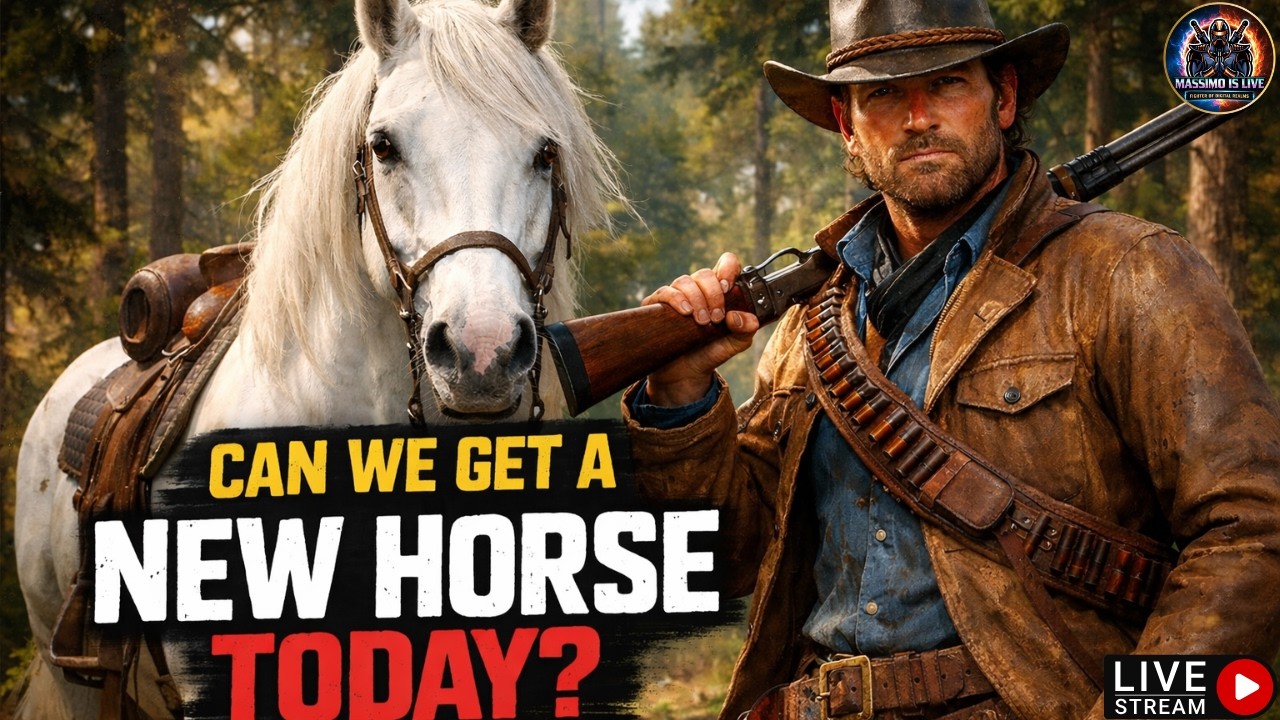RDR2 Live🔥Hunting the Legendary White Horse! New Horse Today?🐎!#gaming#livegaming#rdr2 #rdr2gameplay