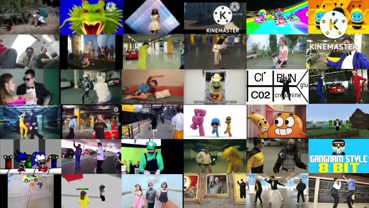 Gangnam Style 36 Mashup