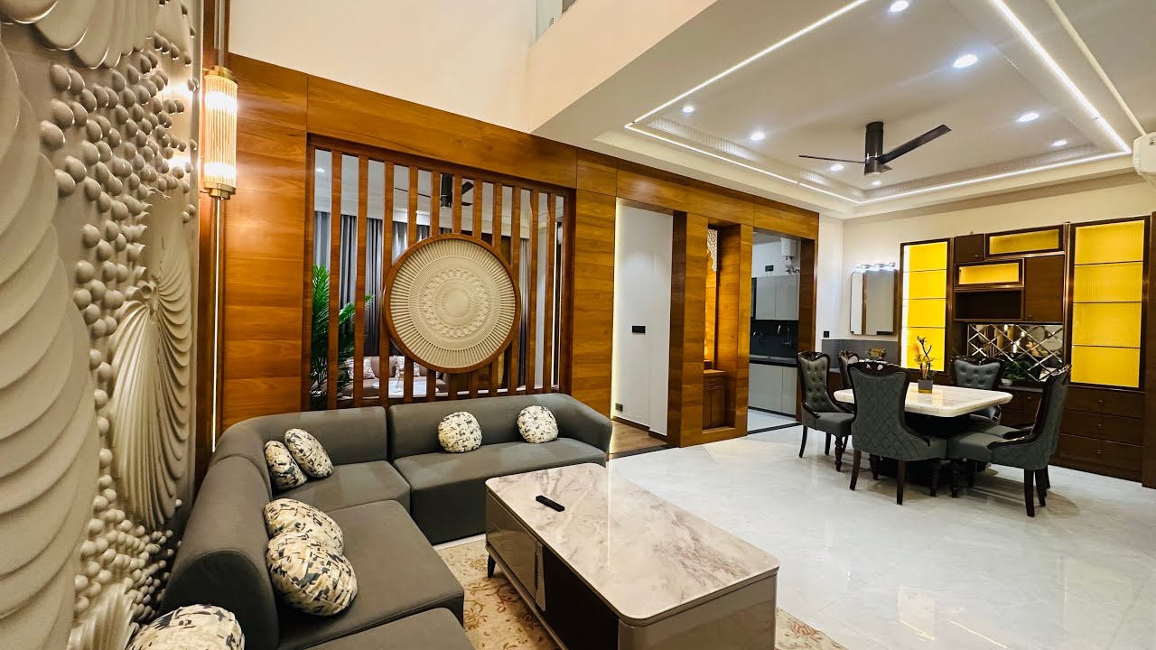Step Inside 208 Gaj Ultimate House Design | New Luxury Kothi With Lift & Beautiful Terrace Garden 