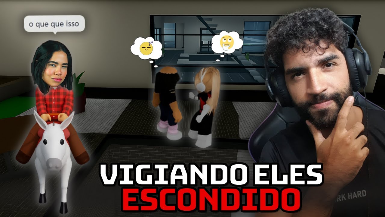 FOFOCANDO o que MINHA IRMÃ faz em BROOKHAVEN | ROBLOX