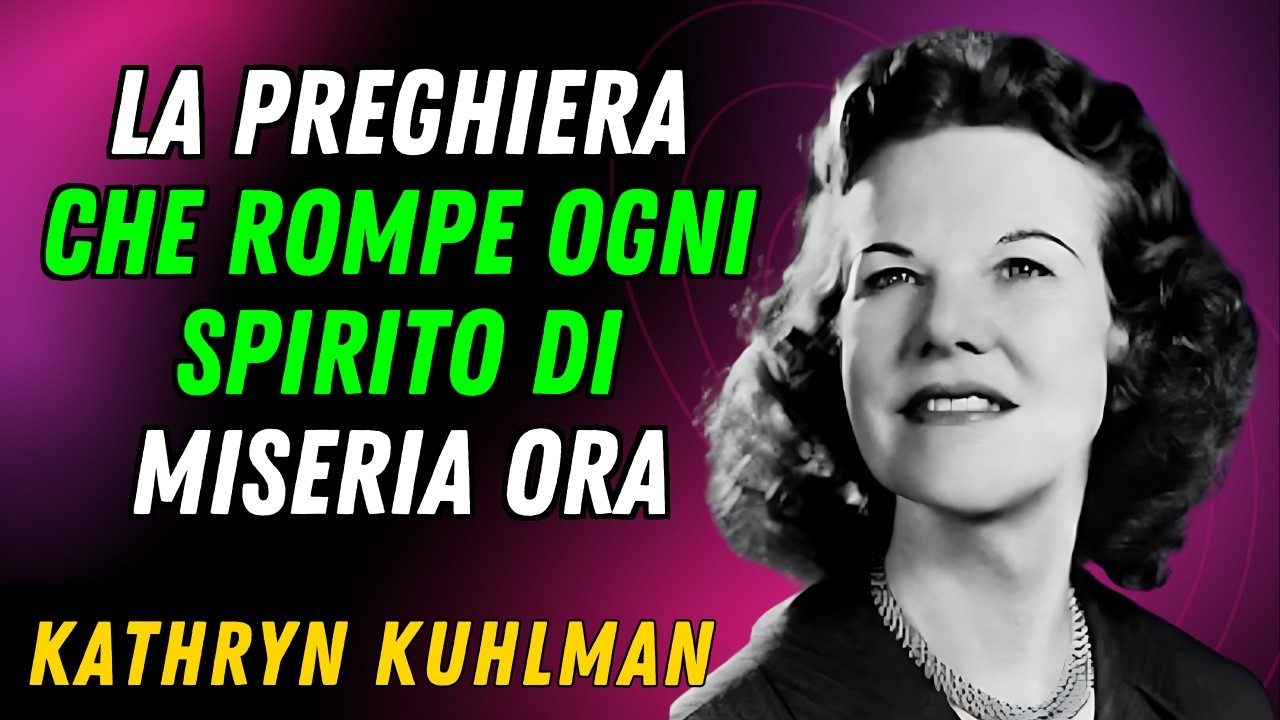QUESTA È LA PREGHIERA CHE DISTRUGGE LO SPIRITO DELLA POVERTÀ ADESSO | Kathryn Kuhlman