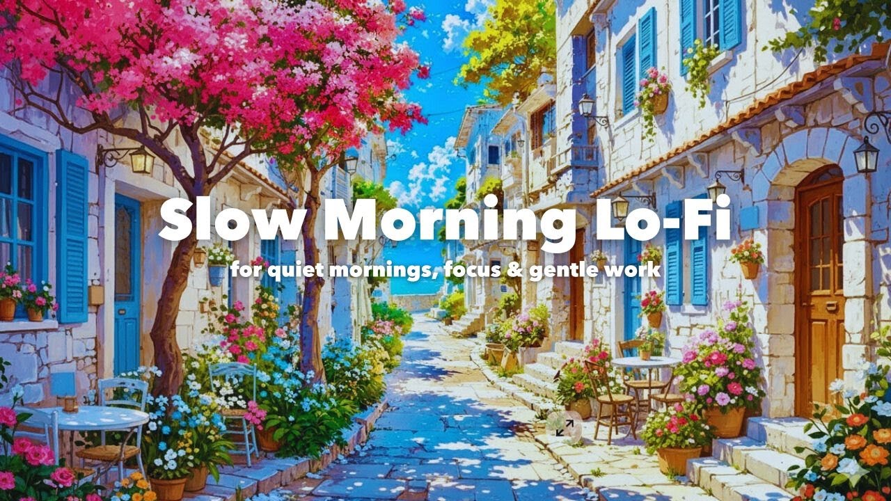 【作業用BGM】静かな朝に聴く Lo-Fi – Slow Morning Lo-Fi ☕ Morning Lo-Fi 朝活用 勉強用 聴き流しLo-Fi