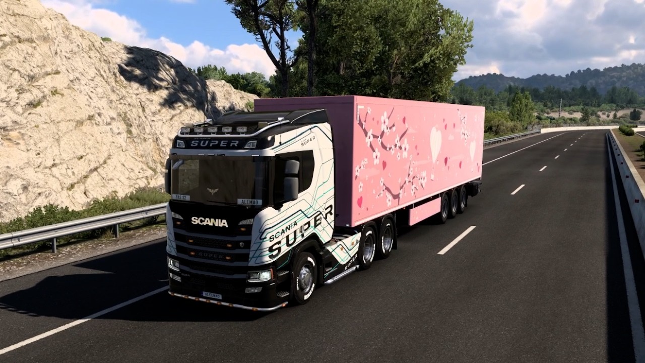 REBOQUE SECRETO ATÉ O PIER - Euro Truck Simulator 2